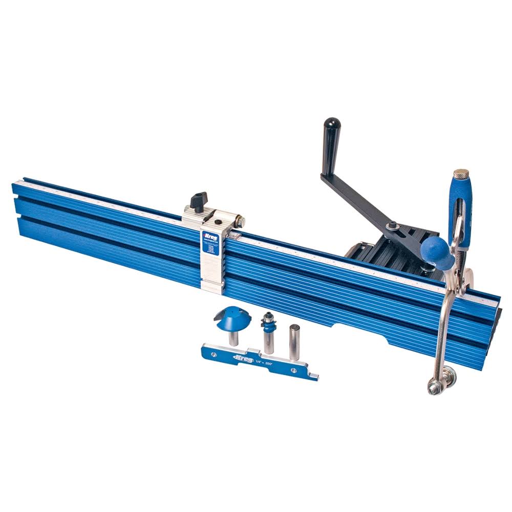 Kreg PRS1045 Precision Router Table System with PRS1200 Beaded Face Frame, Large Tabletop, T-Square Fence, Steel Stand
