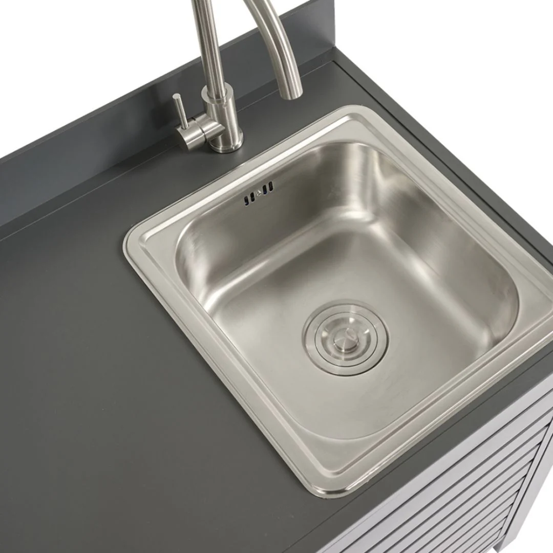 Modulo cucina con lavello 90X60X100