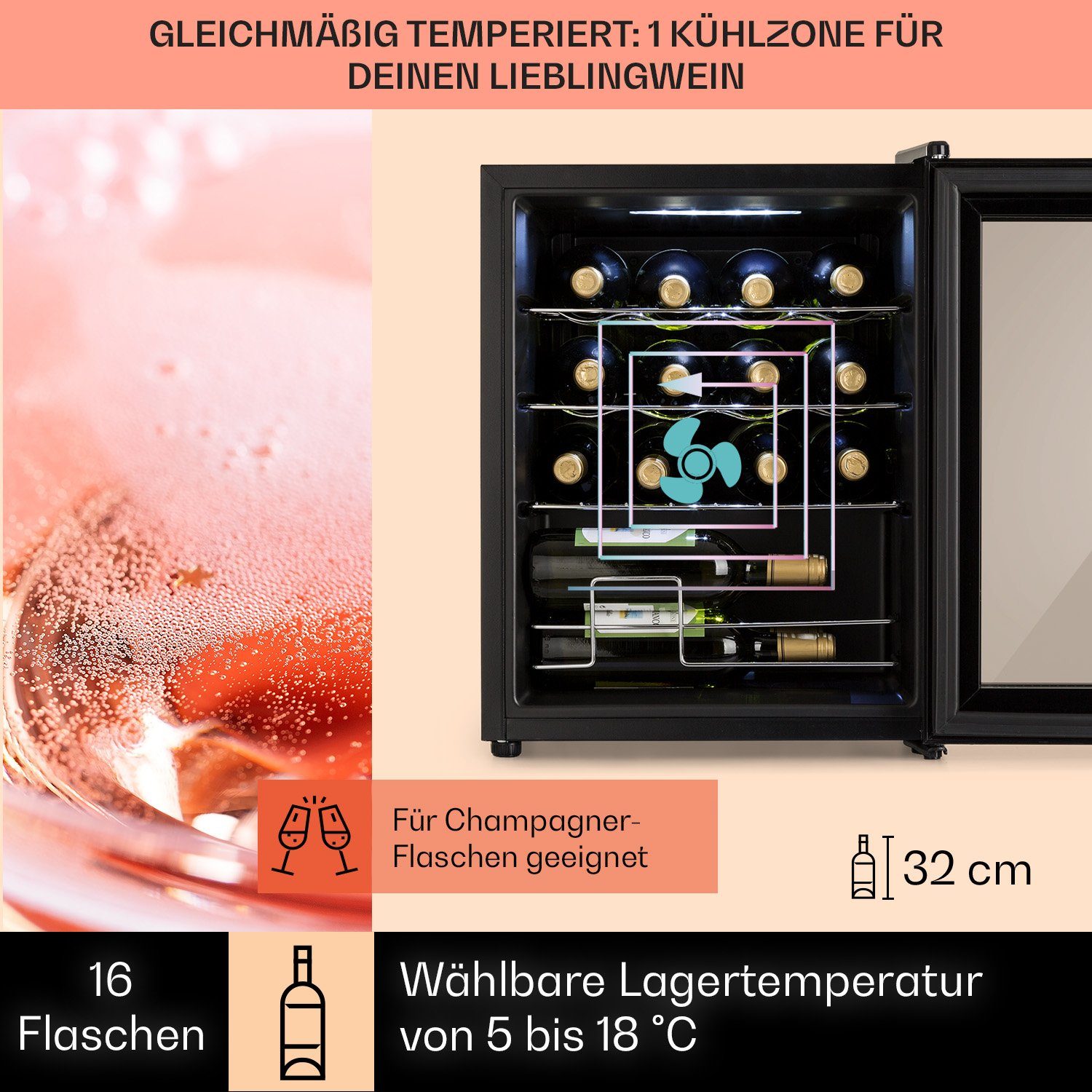 Weinkühlschrank Shiraz