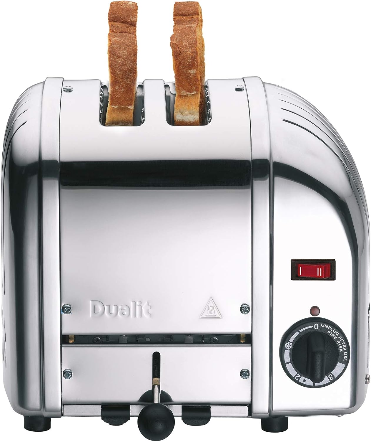 Dualit 20245 Classic 2 Slice Vario Toaster, 1200 W, Edelstahl poliert