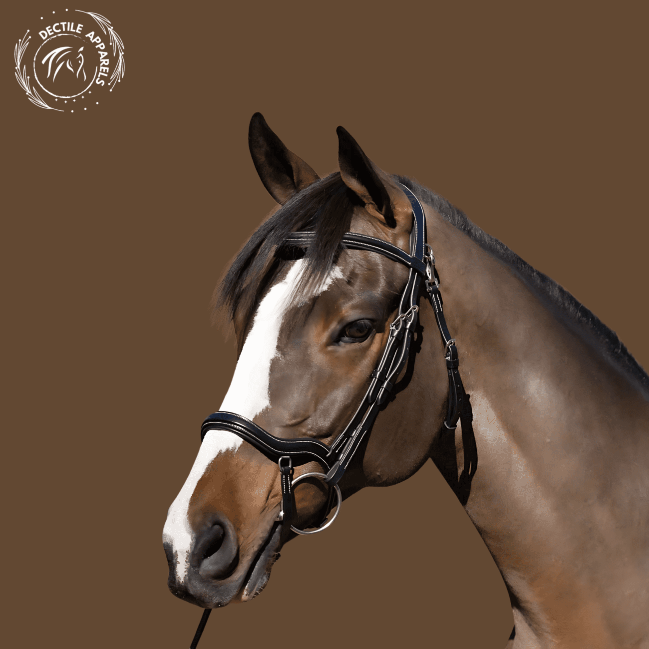 Black Leather Western ​Snaffle Bridle