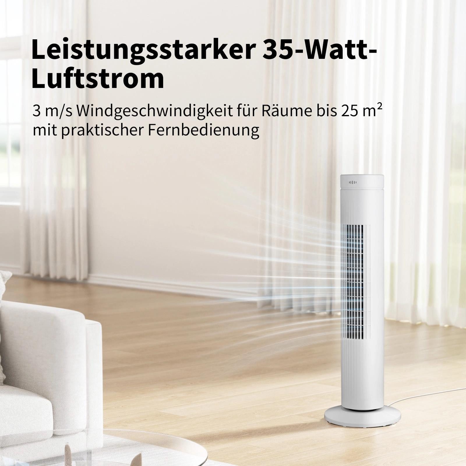 Turmventilator AirX - SPIN Turmventilator