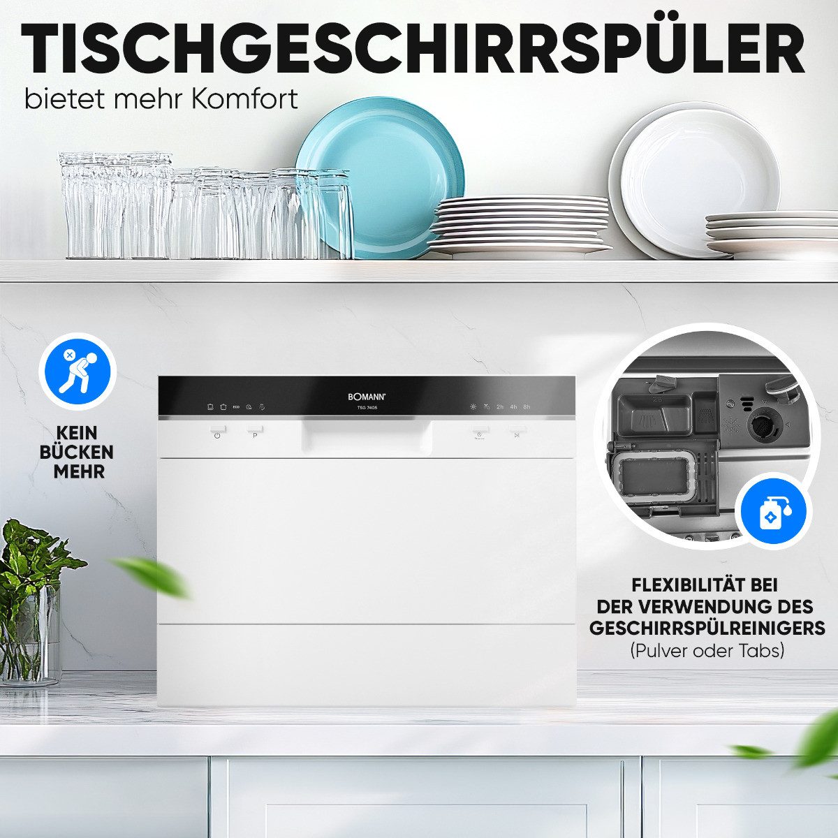 Tischgeschirrspüler TSG 7405