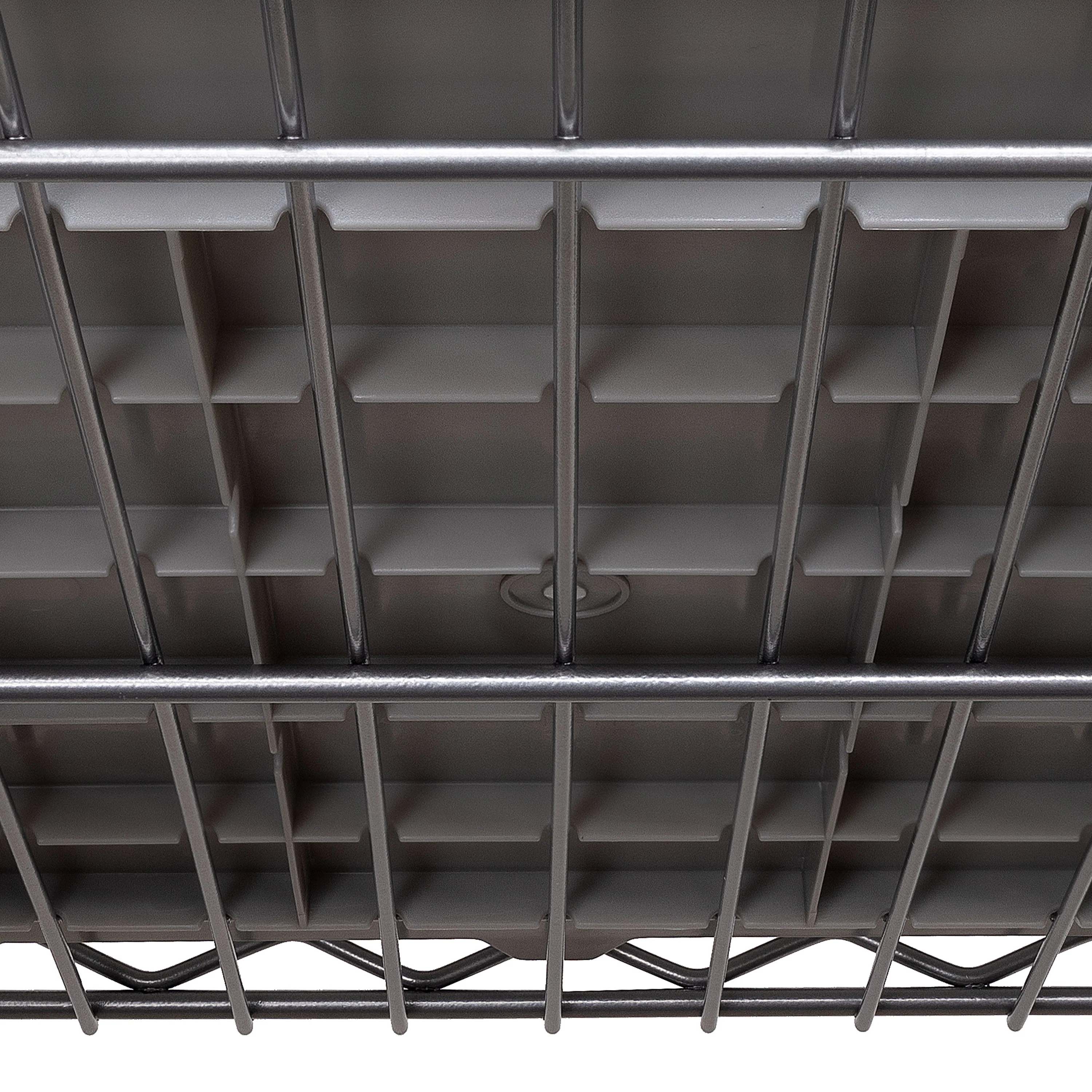 Scaffale NSF a 7 livelli con 12 contenitori