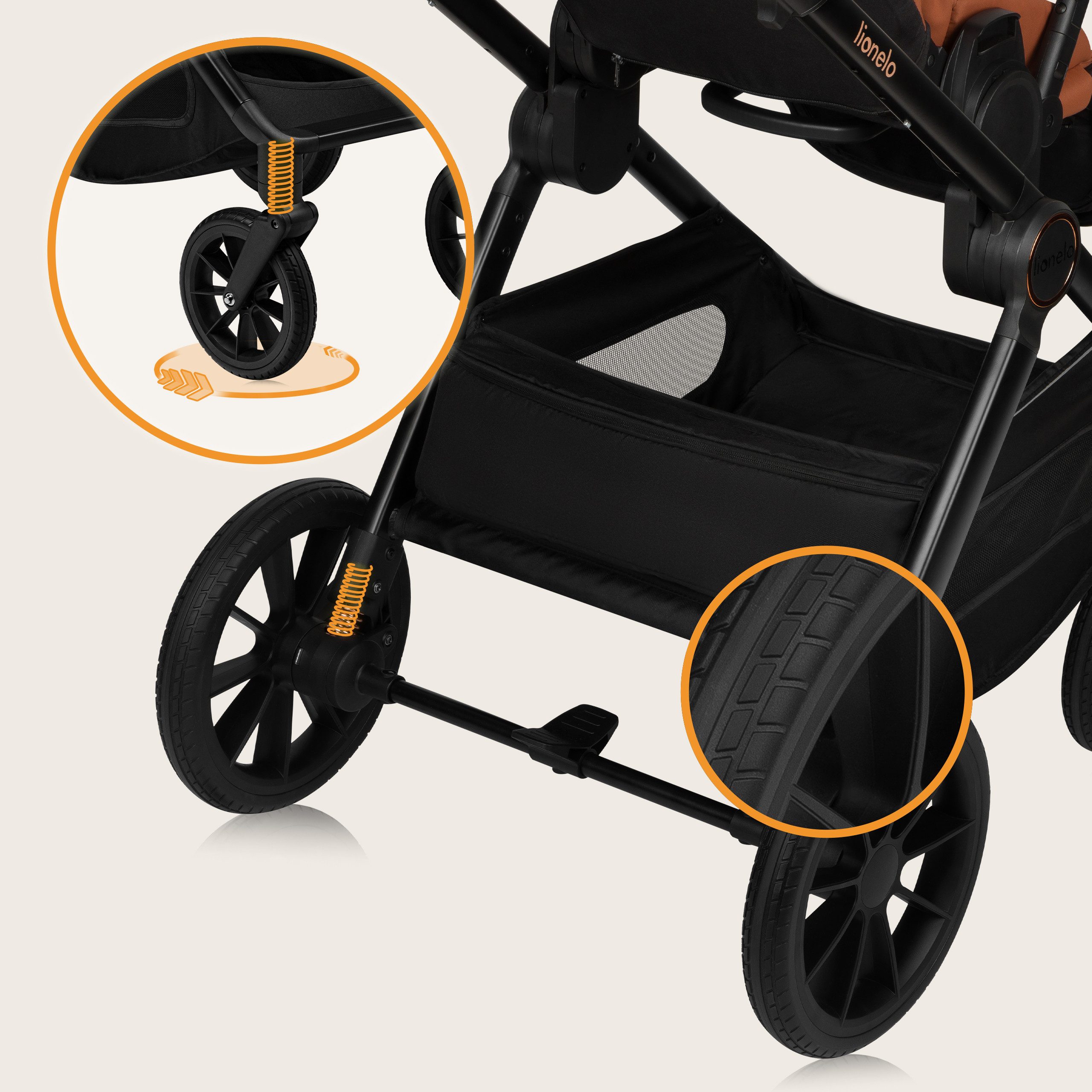 Kombi-Kinderwagen LAYLA 3IN1