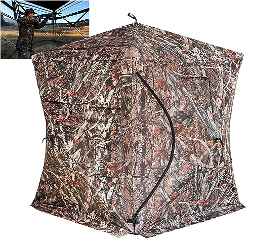 Rodanny Tenda da caccia, 270 gradi trasparente a terra, 2 3 persone, pop Up e portatile, resistente, con borsa per il trasporto, per caccia di cervi e tacchini : Amazon.it: Sport e tempo libero
