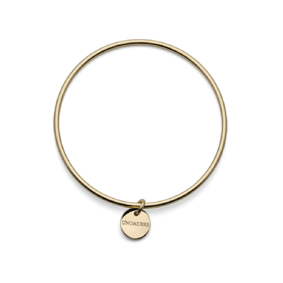 Bracciale Unoaerre bangle dorata 20cm 2695