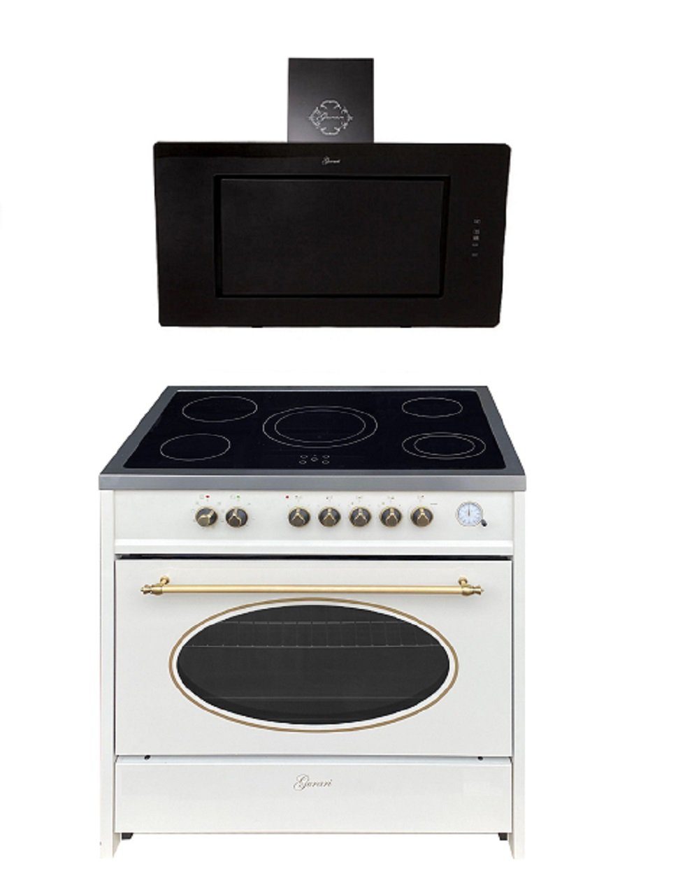 Elektro-Standherd GCH E 912 Cr r+GCH S 155 BL 90 Prime