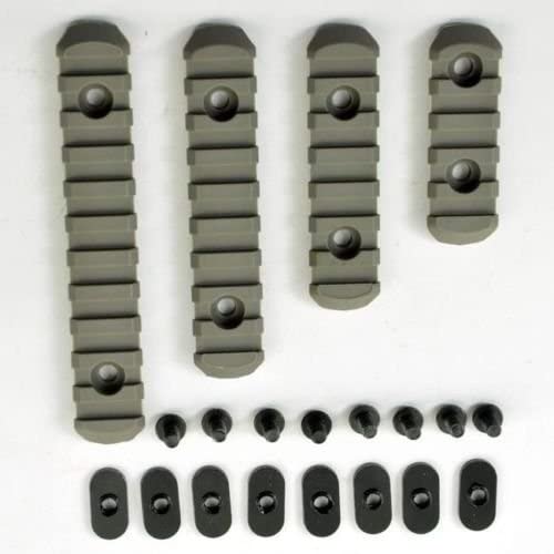 Polymer Rail Section Kit for Handguards L2 L3 L4 L5 Sizes