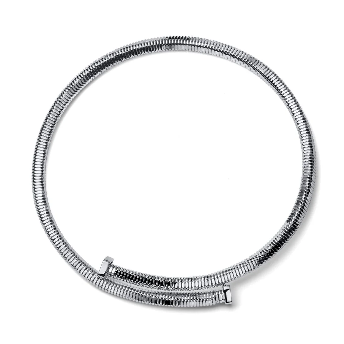 Collana Unoaerre Tubogas contrari�� argentata 2859