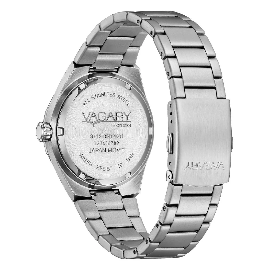 Orologio Vagary Aqua39 quadrante nero in acciaio IB9-514-51