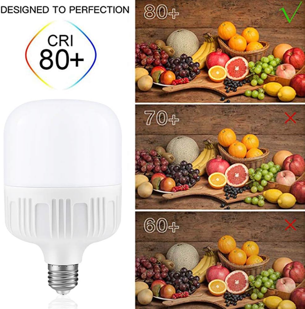 LED Lampe E27 Kaltweiß 36W Leuchtmittel Licht 6000K 3600 Lumen Abstrahlwinkel 360 Grad,LED Energiesparlampe,20 Stück