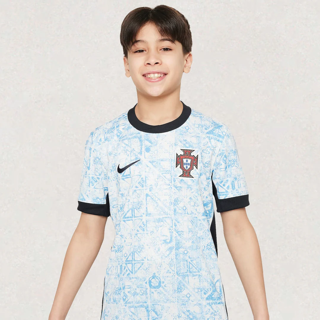 Portugal 2024 Away Kids Jersey