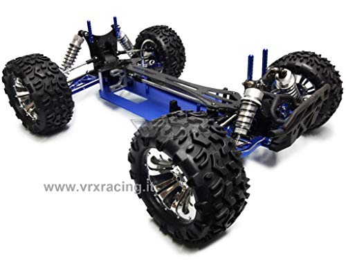 VRX Monster Truck Upgrade 1/10 Interamente assemblato in Carbonio ed ergal : Giochi e giocattoli