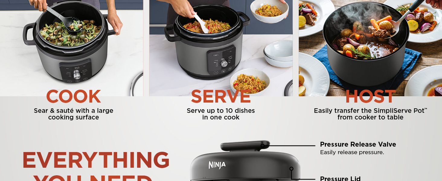 Cook, Serve, Host