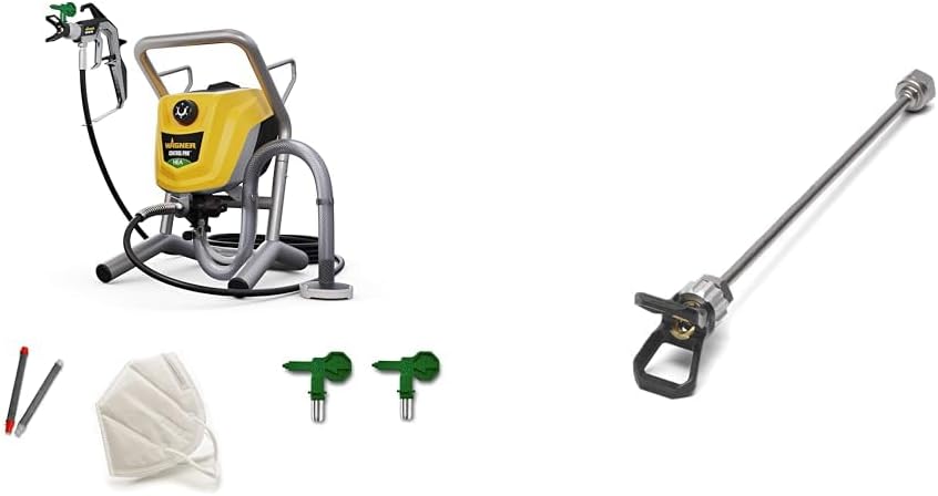 WAGNER Airless Farbsprühsystem Control Pro 350 M für Wandfarben, Latexfarben, Lacke & Lasuren, 15 m²-2 min, Druckregulierung, 110 bar, Schlauch 15 m