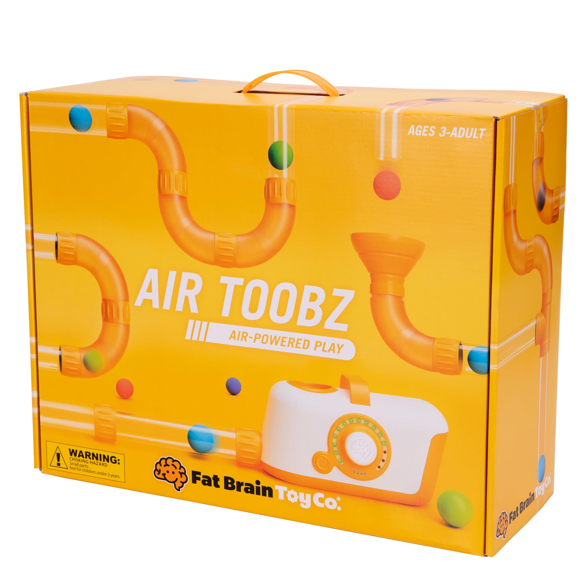 Fat Brain Air Toobz Luftbetriebenes Röhrenbauset Autismus Spielzeug STEM Spielzeug ab 3 Jahren