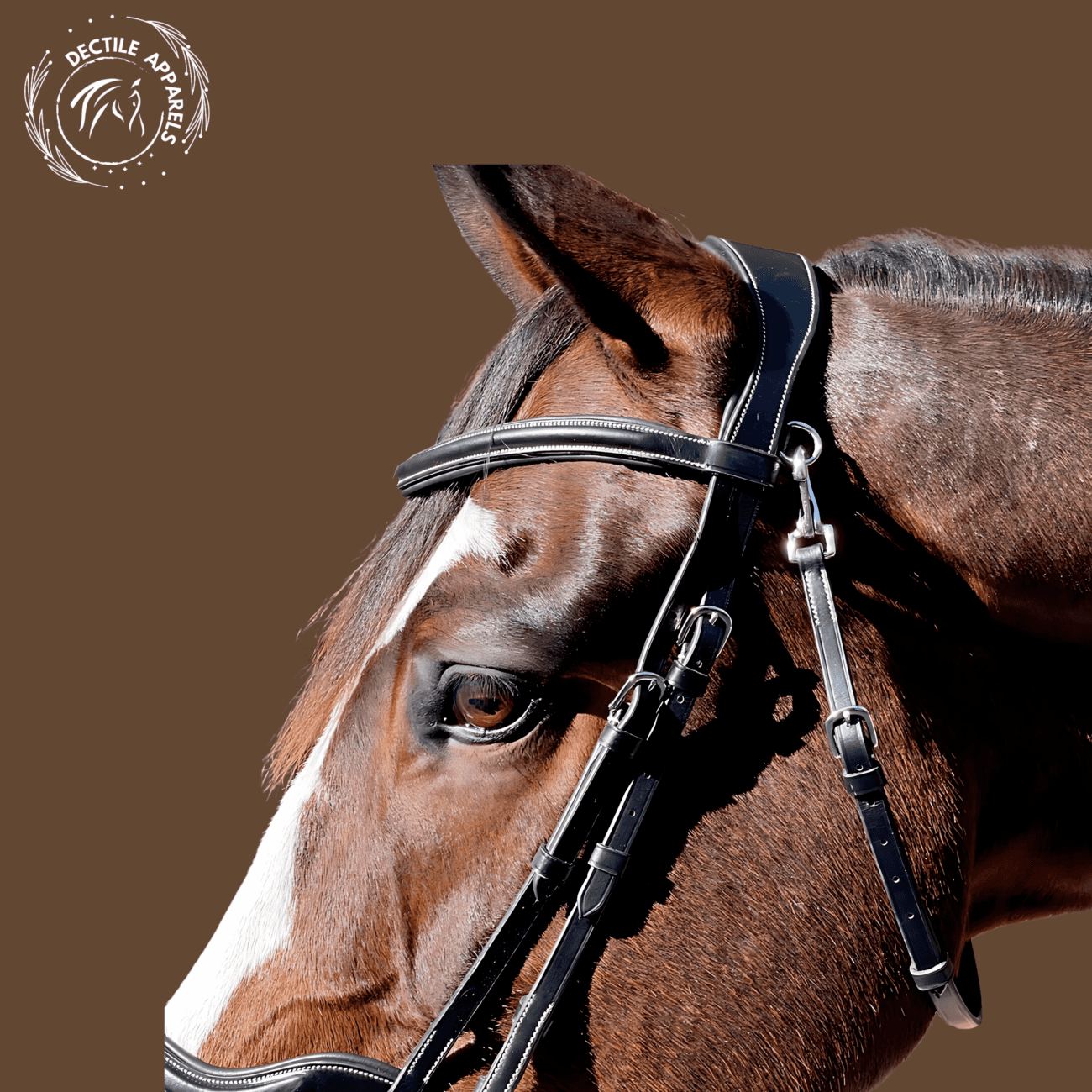 Black Leather Western ​Snaffle Bridle
