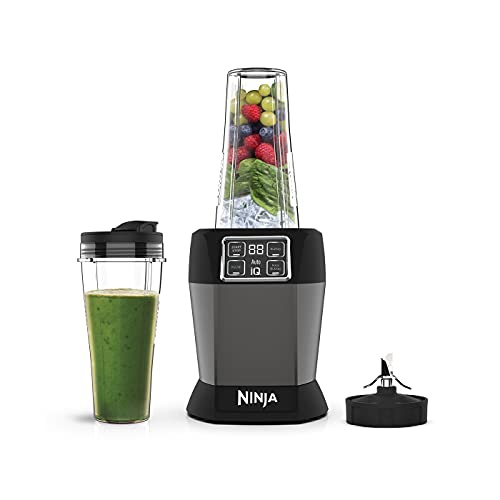 Ninja – Mixer con Auto iQ 1000 W, 2 tazze da 700 ml, nero/argento   BN495UK : Amazon.it: Casa e cucina