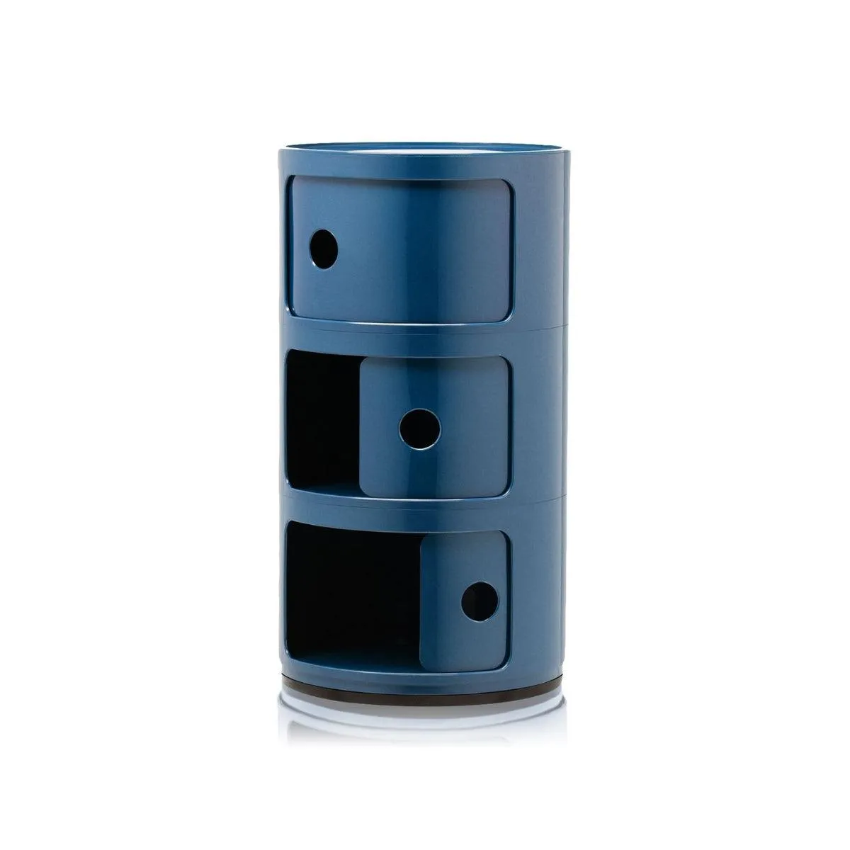 Kartell Componibili Classic Mobiletto a 3 Ripiani – Design Iconico e Funzionale