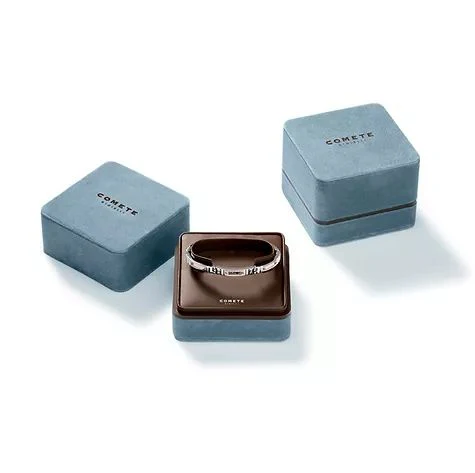 Bracciale tennis da uomo Comete in argento zirconi blu UBR 995 M20