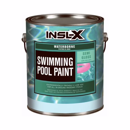 Insl-X 1 Gal. Royal Blue Semi-Gloss Waterborne Pool Paint WR1024092-01