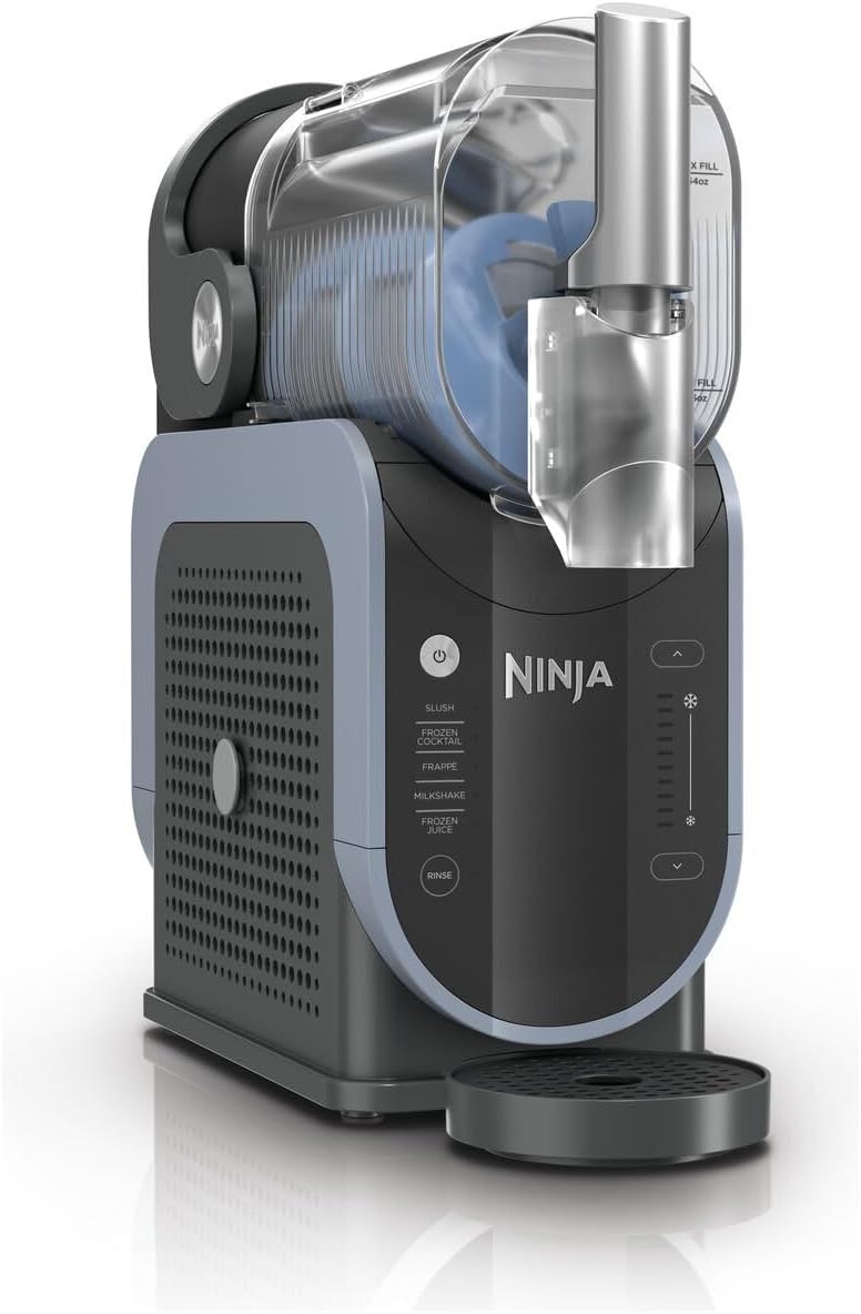 Ninja SLUSHi Gefrorene Getränkebereiter, für Slush, gefrorene Cocktails, Frappé, Milchshakes und gefrorenen Saft, kein Eis oder Zubereitung erforderlich, WhisperChill-Technologie, 1,9 l