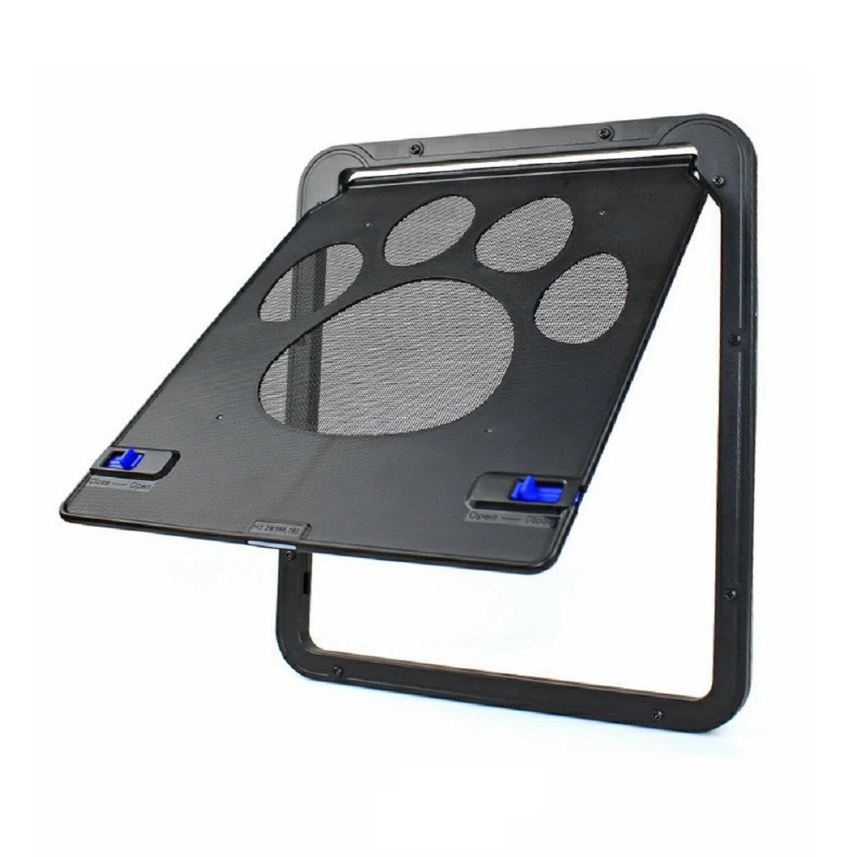 Magnetic Lockable Pet Screen Door Easy Install Flap for Cats & Dogs