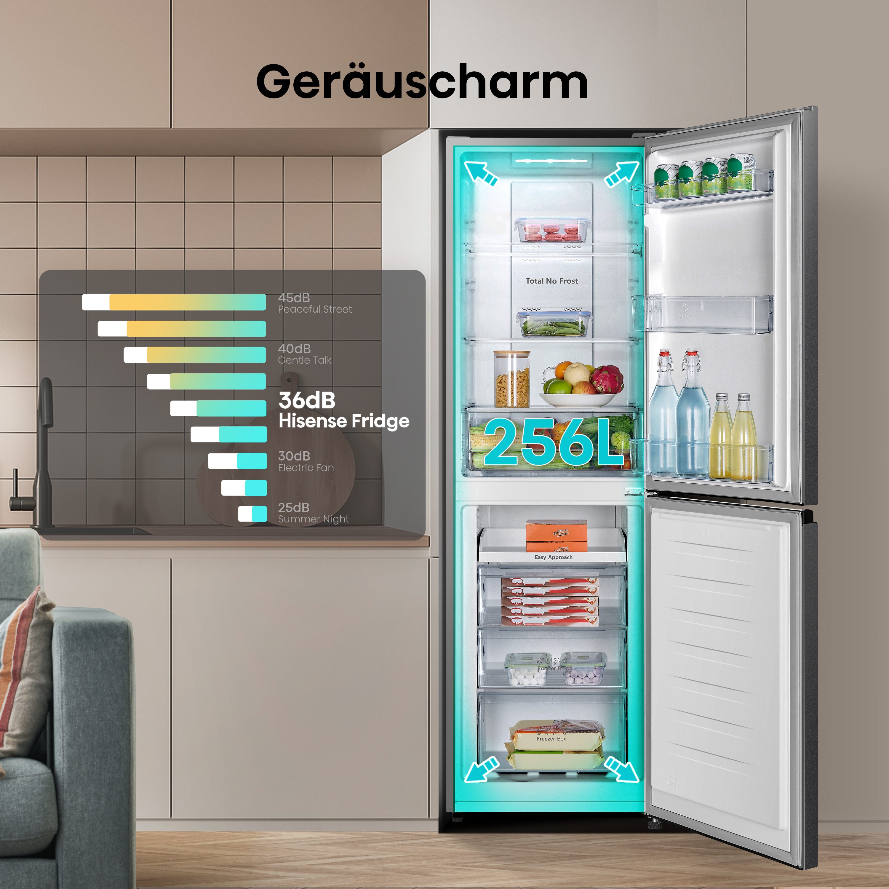 Kühl-/Gefrierkombination RB327 RB327N4ADD