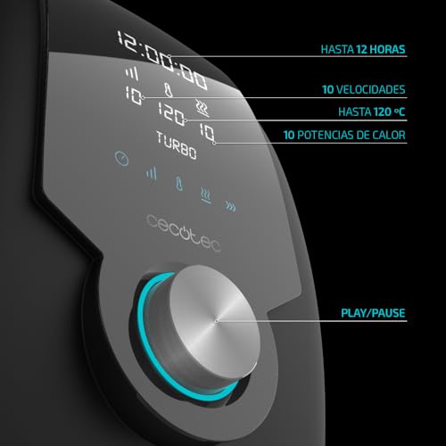 Cecotec Robot da cucina multifunzione Mambo 6090. 1700 W, 23 funzioni, caraffa con capacità 3,3 l, 3 piatti alla volta, 10 velocità, timer : Amazon.it: Casa e cucina