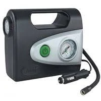 Slime Portable Tire Inflator 12V with LED Light and Adapters for Cars and Toys