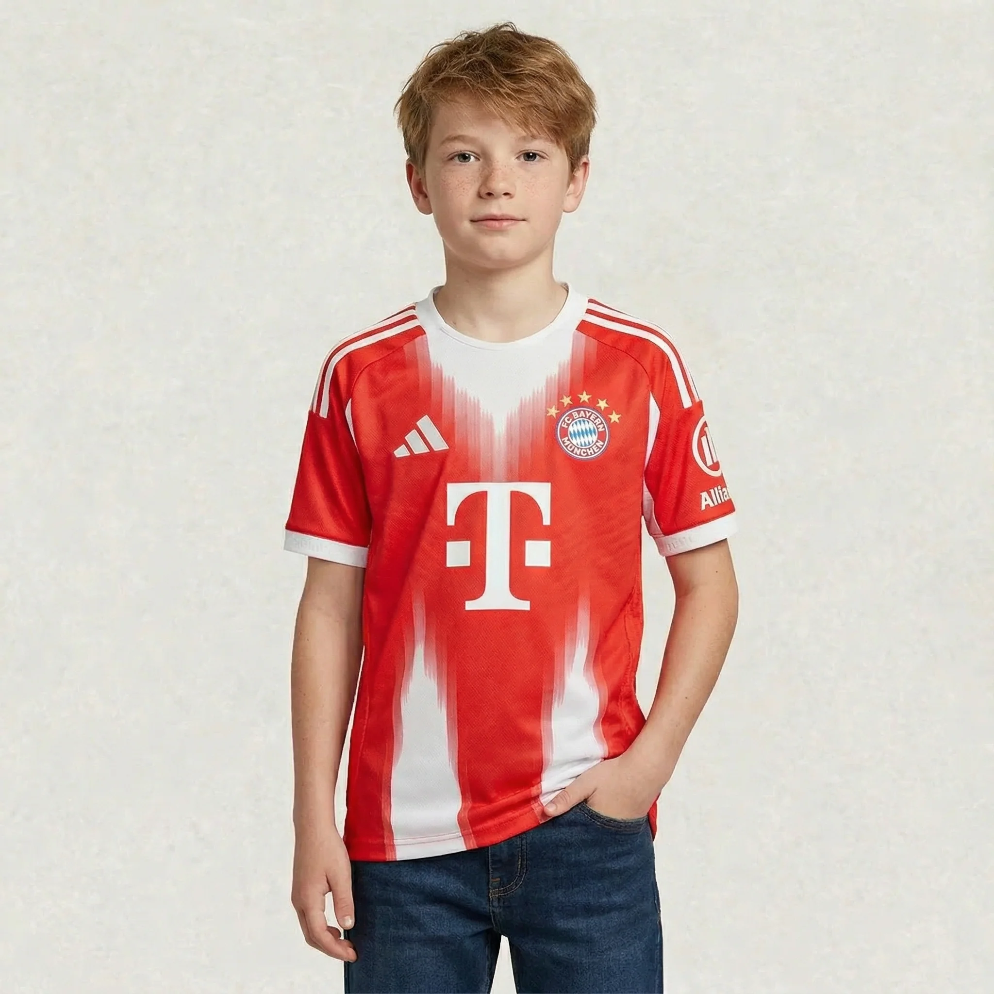 Bayern Munich 25/26 Home Kids Jersey