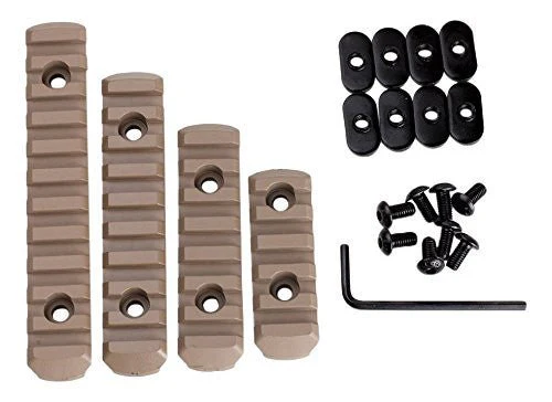 Polymer Rail Section Kit for Handguards L2 L3 L4 L5 Sizes