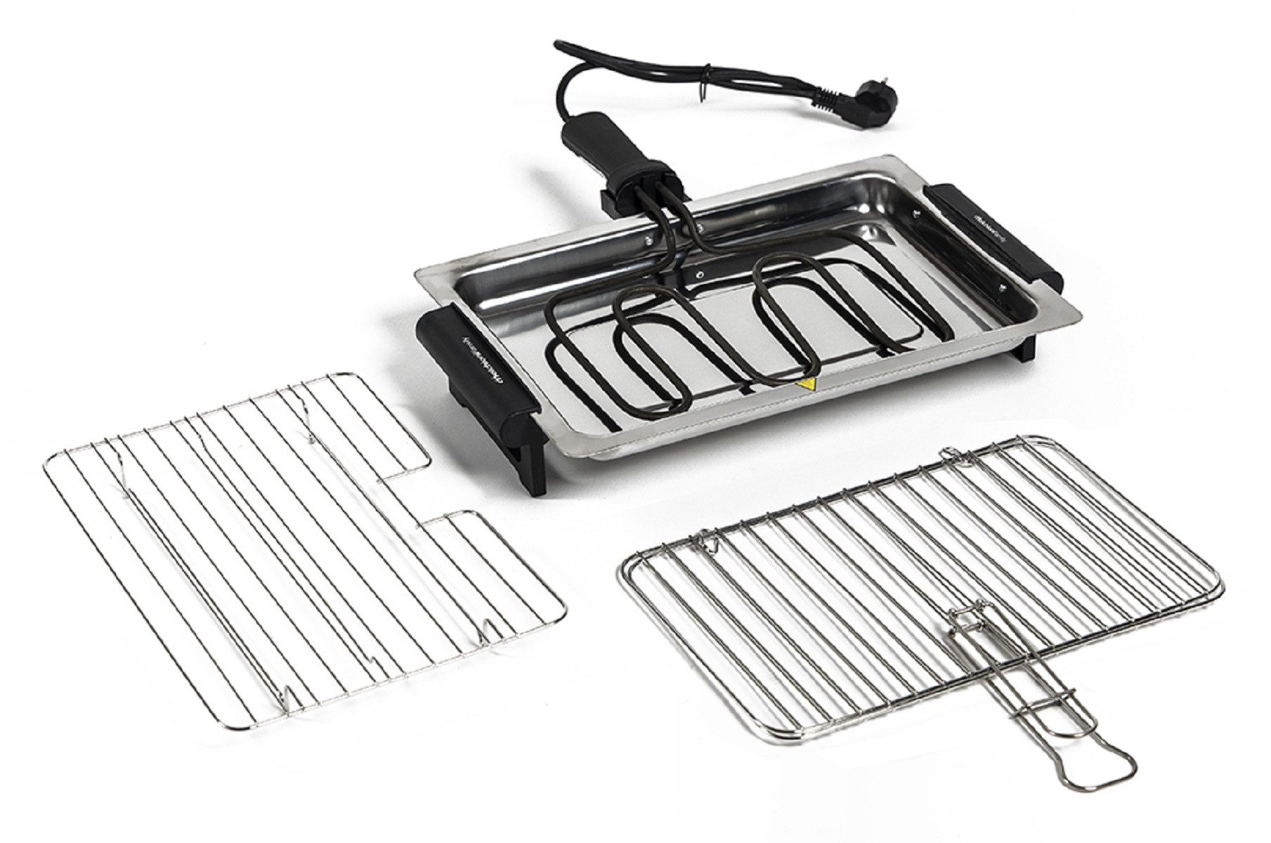 Elektrogrill SPIEDINA Elektrischer Grill 1600W Leistung mit abnehmbarem Gitter