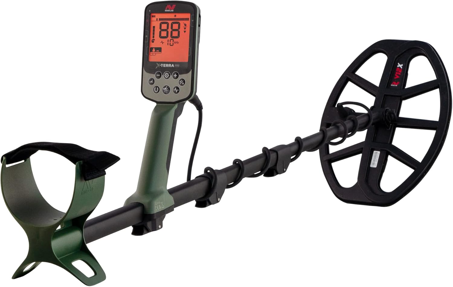 MINELAB X-Terra PRO All-Terrain Professional Fully Waterproof Metal Detector for Adults with Pro-Switch Technology