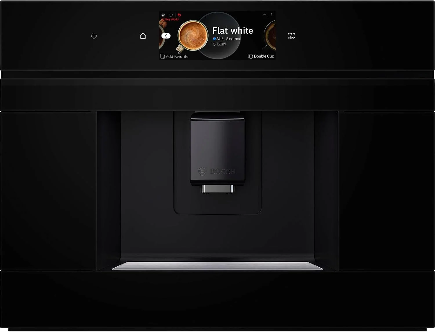 Bosch Kaffeevollautomat, 60 x 45 cm, Schwarz, Serie 8 Smarter Einbau- CTL7181B0