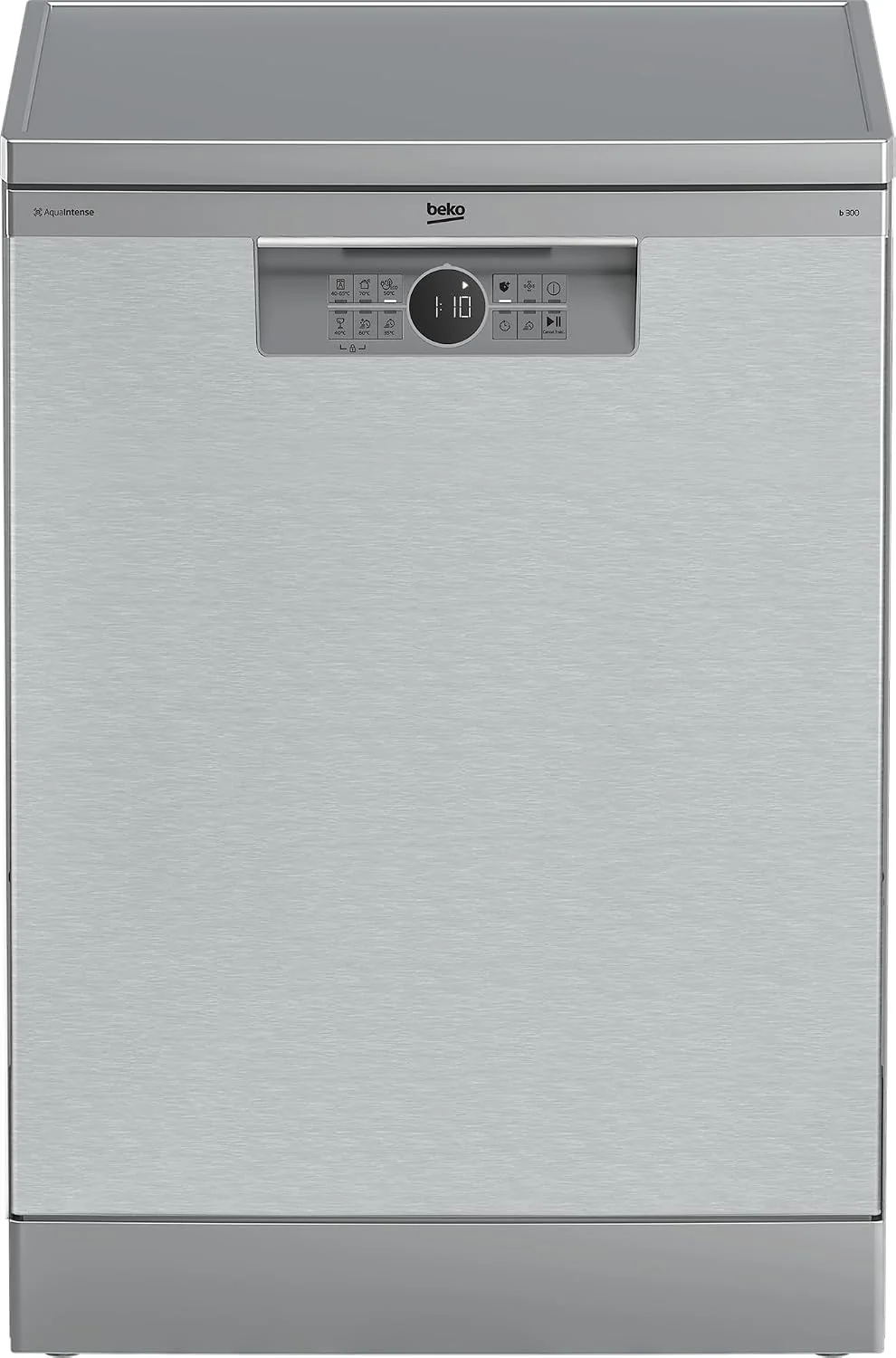 Beko Geschirrspüler, Silber, BDFN26521XQ Edelstahl 3. Fach