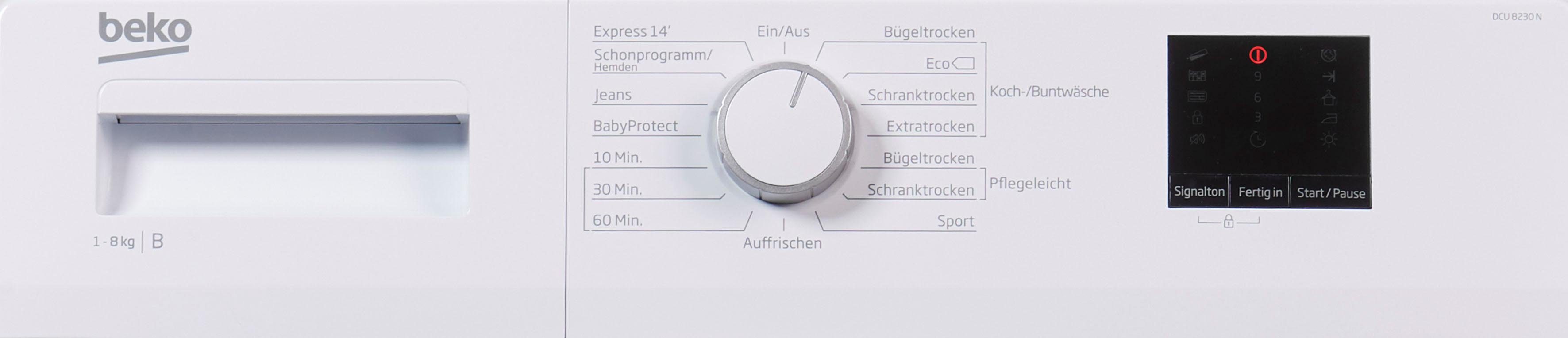 Wärmepumpentrockner DCU 8230 N