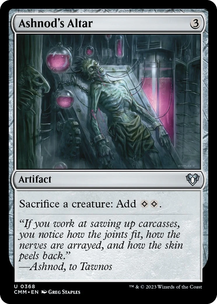 Ashnod's Altar (368) (Commander Masters)
