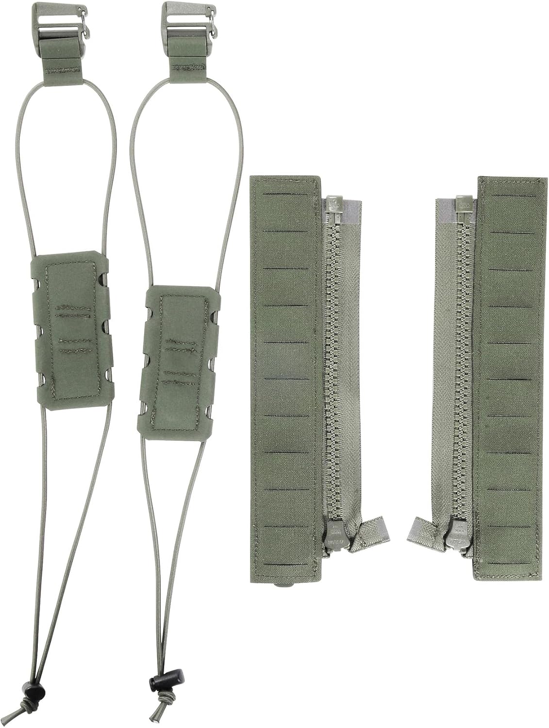 Tasmanian Tiger TT Gear Pack ZP Taktische Werkzeugtasche für Plate Carrier, Breacher Pack für Plattenträger mit Reißverschluss und Molle-Adapter