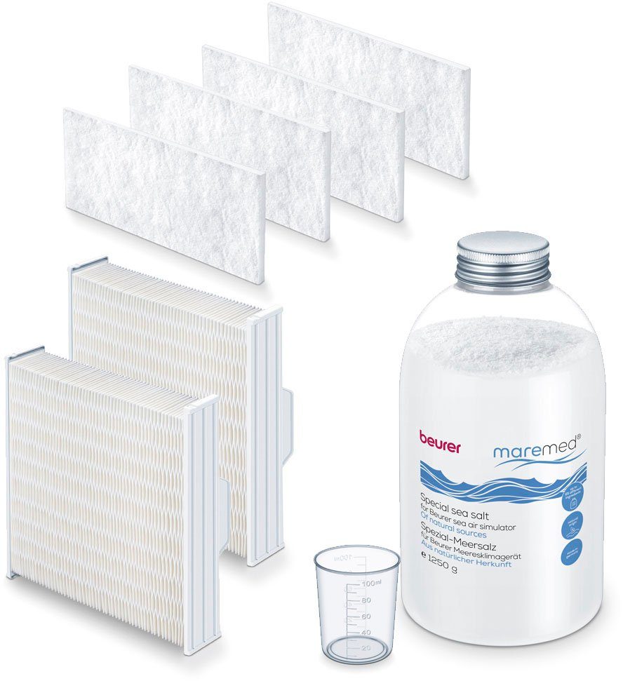 Ersatzfilter Kombiset zur Verwendung mit dem Beurer MK 500 Maremed Meeresklimagerät