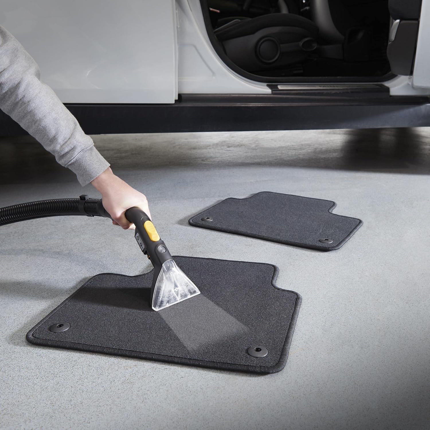 Vacmaster VK1323PFR 1300W 23L 3-in-1 Aspirapolvere Aspira, Lava & Asciuga, Pulisce Pavimenti & Tappeti,Aspirapolvere a bidone e a traino