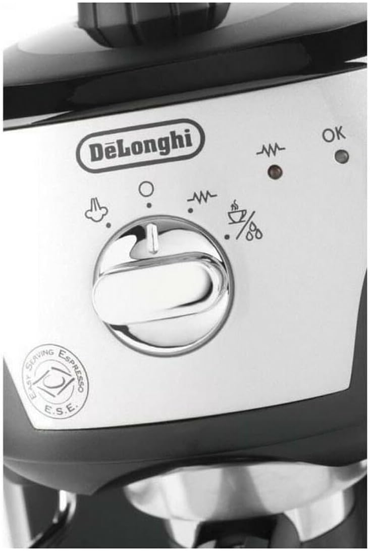 De'Longhi EC221.B macchina per caffè espresso con pompa in Acciaio inoxidabile, 1100W, 1L, nero