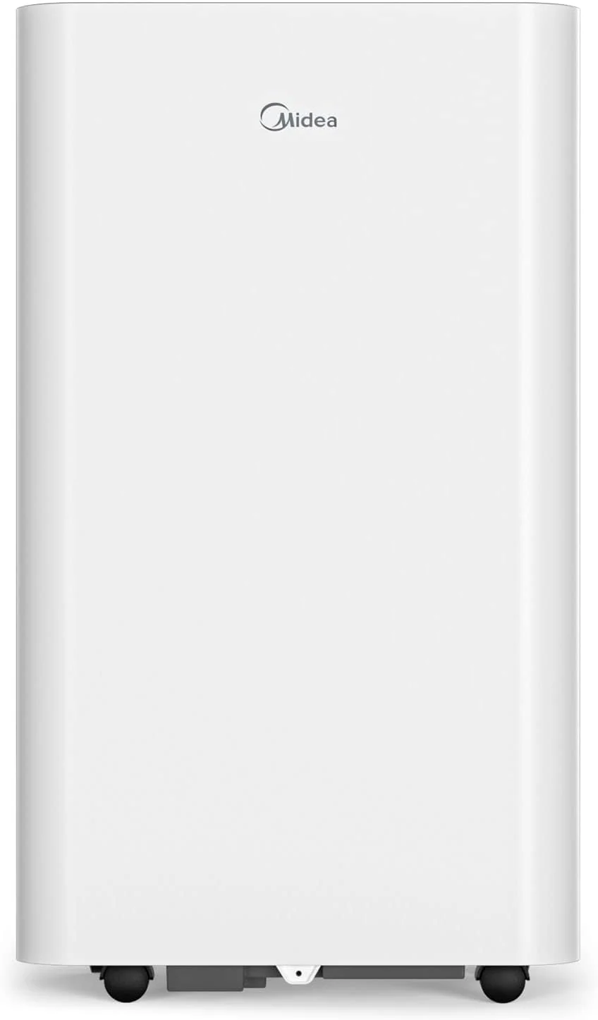 Midea Mobiles Klimagerät Silent Cool 26 Pro, 9000 BTU 2,6kW, Kühlen&Ventilieren&Entfeuchten, Raumgröße bis 88m³(33㎡), Mobile Klimaanlage mit Abluftschlauch, Weiß