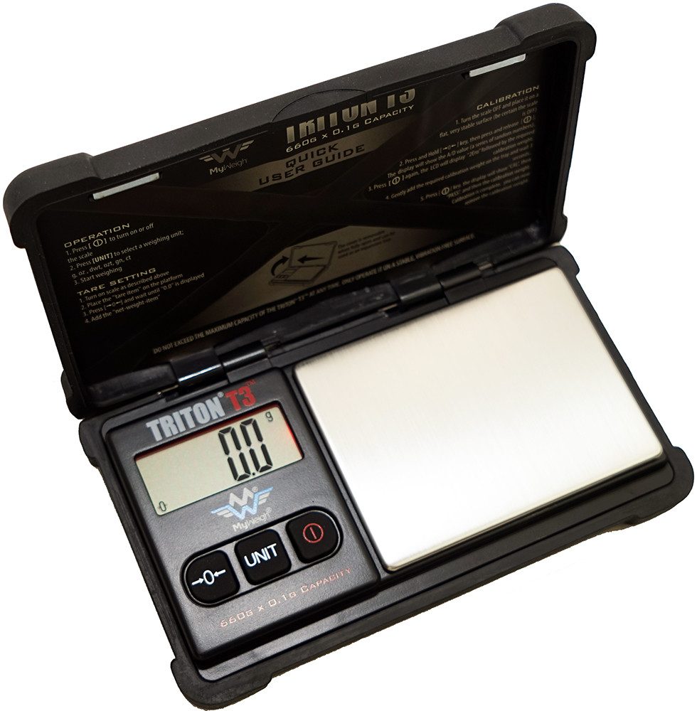 Taschenwaage Digitale Feinwaage T3-660, 660 g / 0,1 g, Taschenwaage