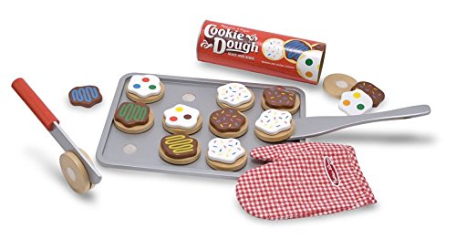 Slice & Bake Cookies Set   Play Food Set   FREE Melissa & Doug Scratch Art Mini Pad Bundle [40747] : Giochi e giocattoli