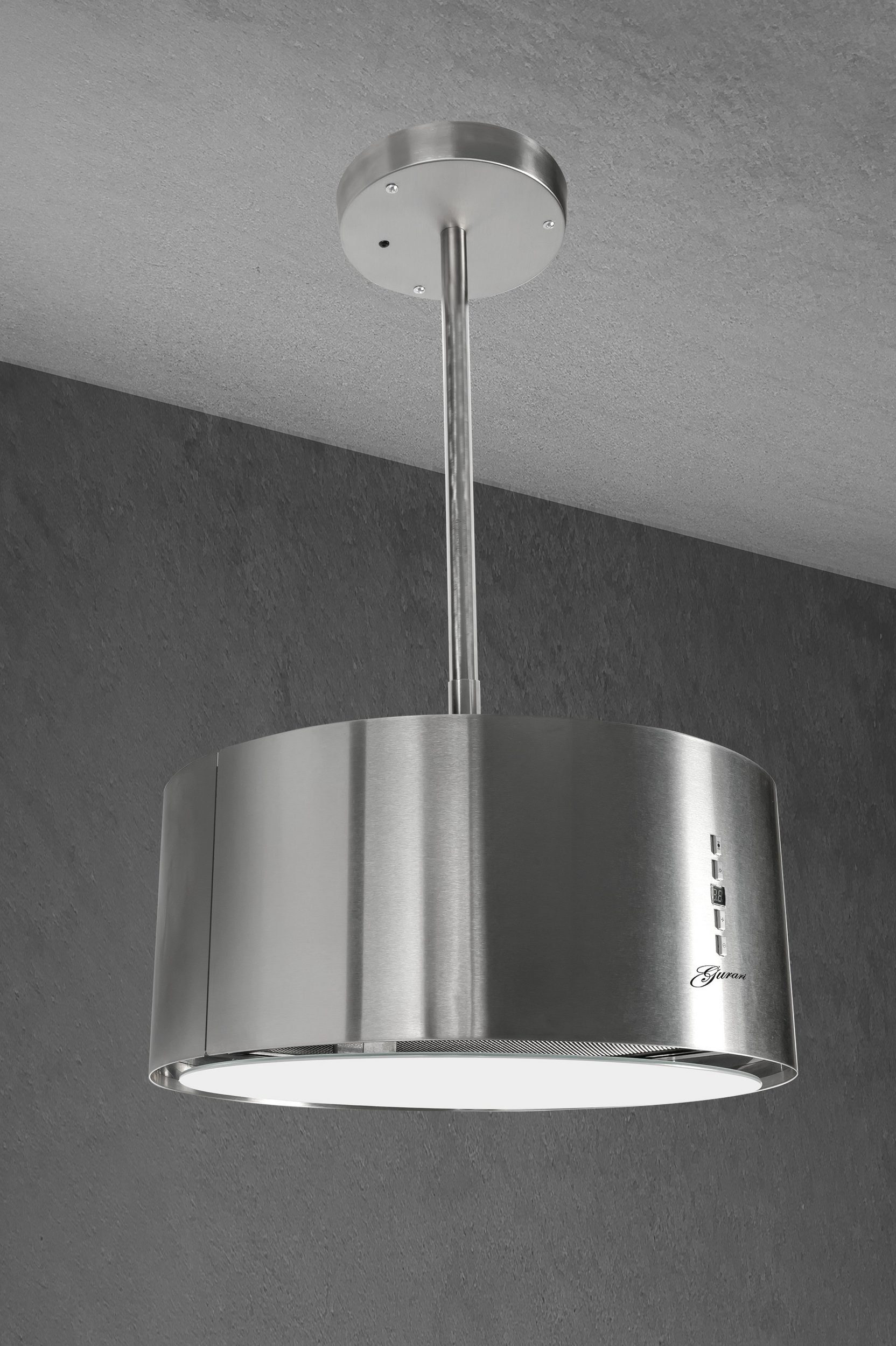 Inselhaube GURARI GCH I 237 5 IS N Edelstahl Umluft 50cm, Insel, 860m³/h