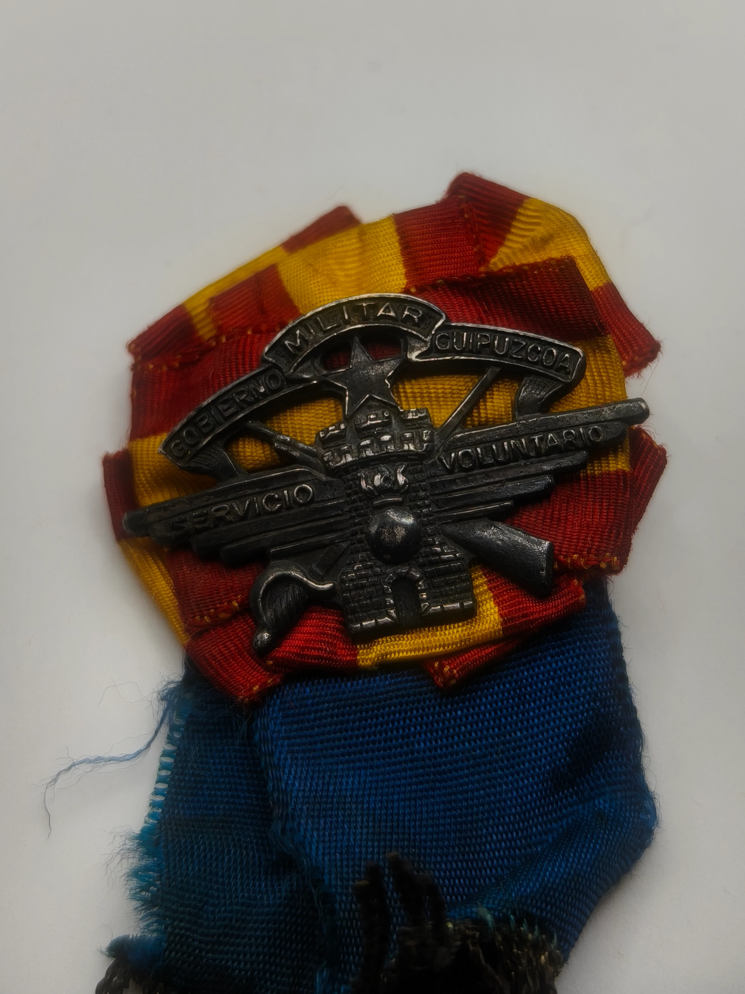 Insignia Gobierno Militar Guip��zcoa Guerra Civil