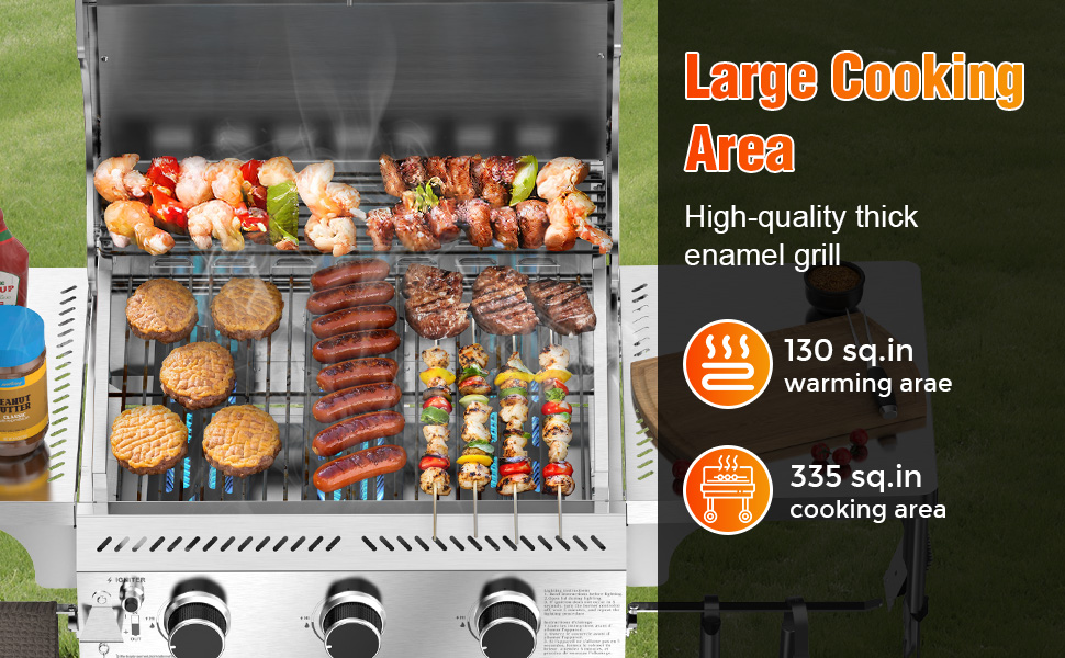 Enamel Grill