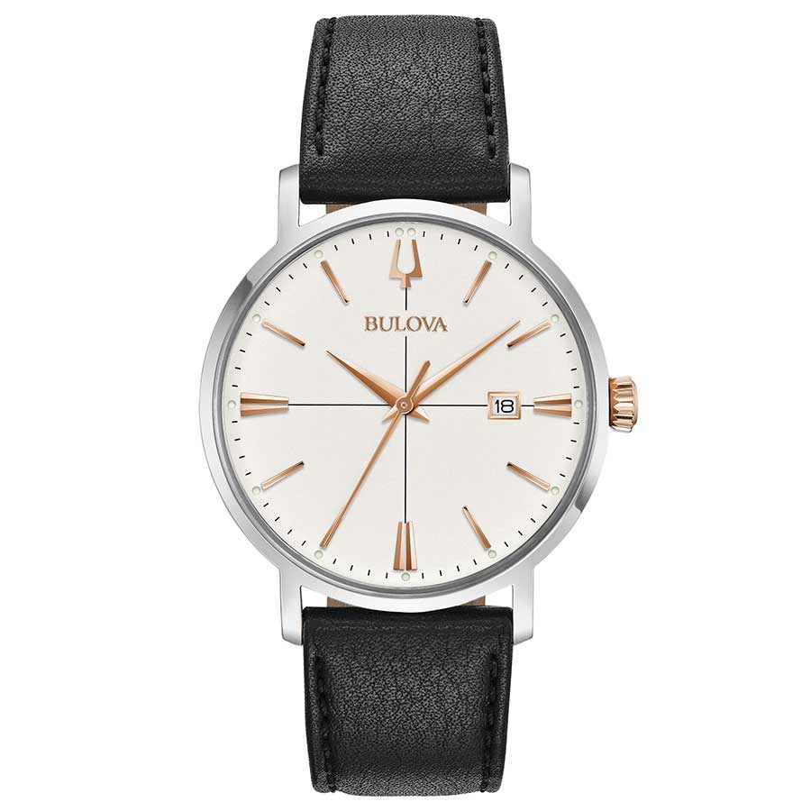 Orologio Bulova 98B254 Linea Aerojet bianco